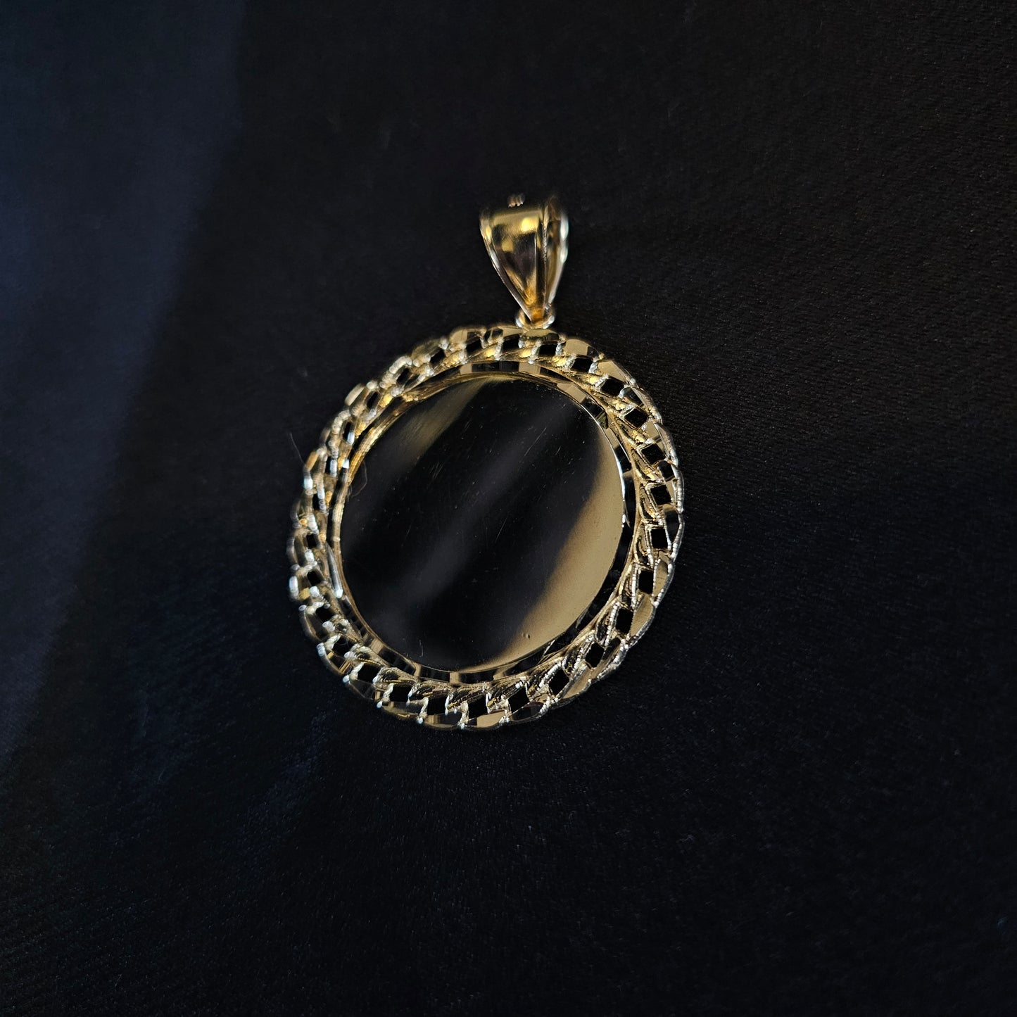 10k 2" Photo / Memorial Pendant