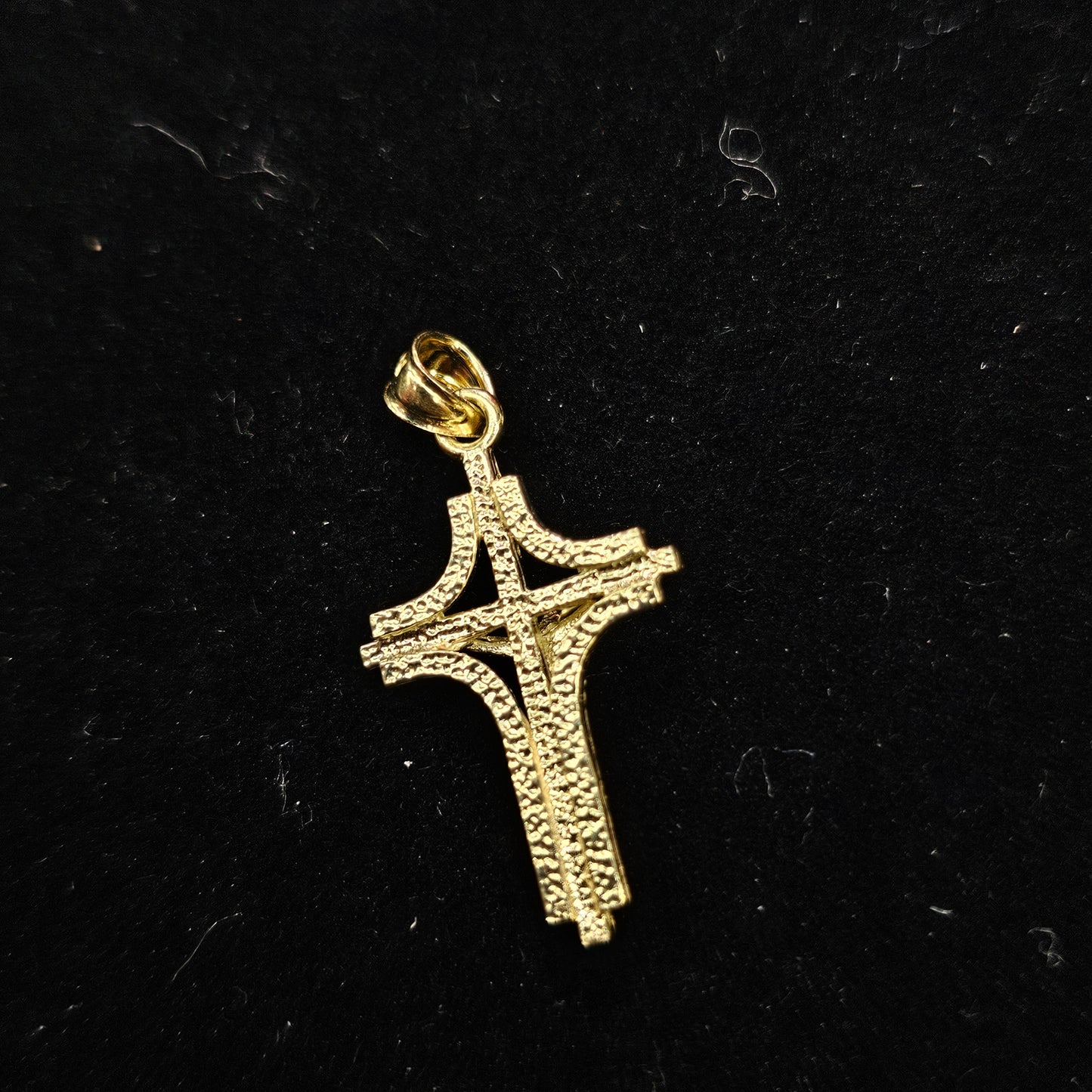 10k Crucifix Jesus Pendant