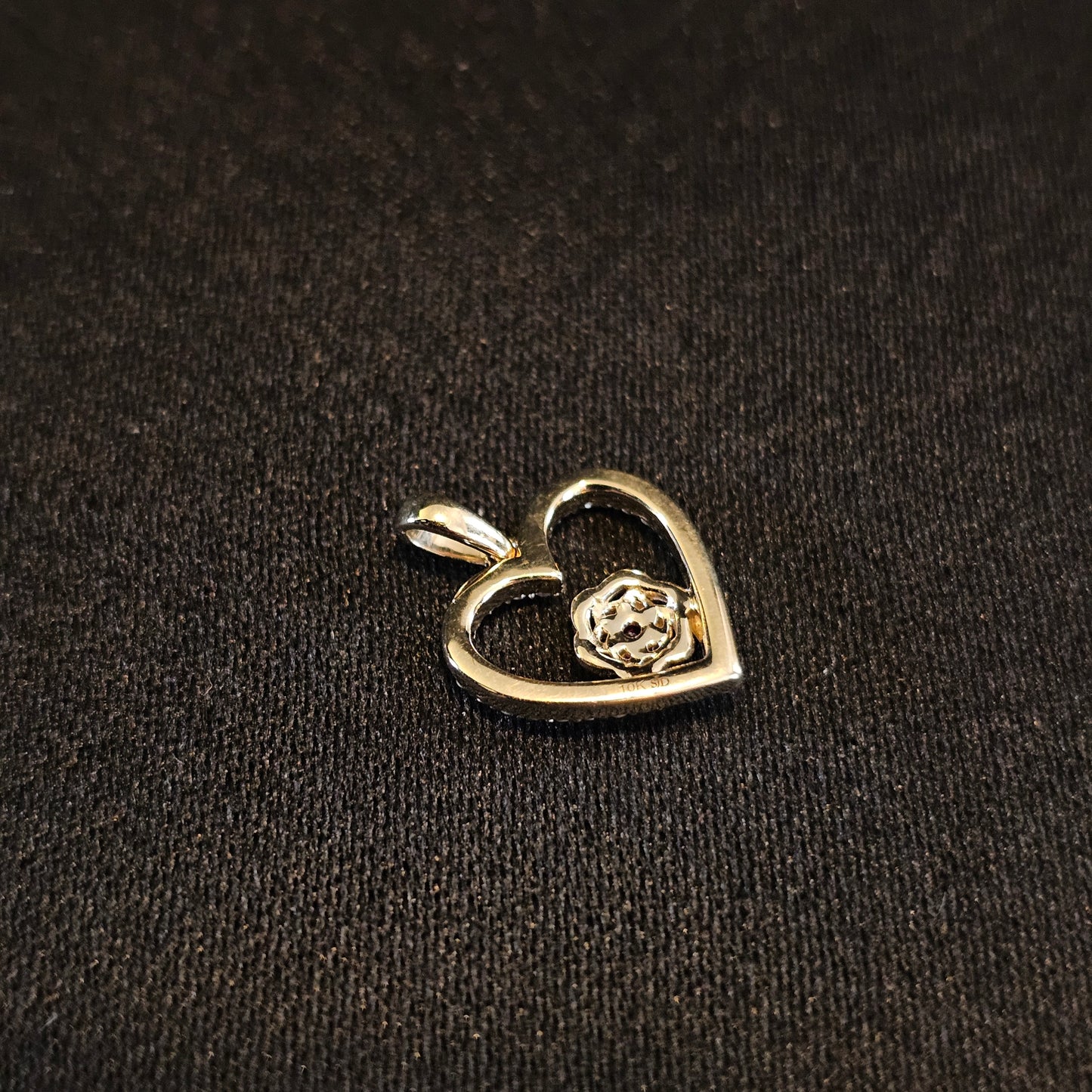 Heart Rose Natural Diamonds
