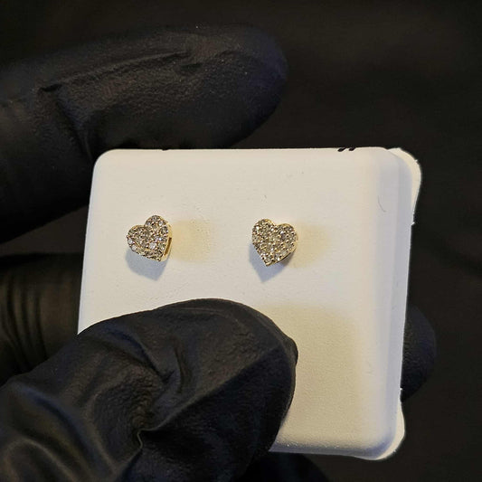 Small Hearts Diamonds & 10k